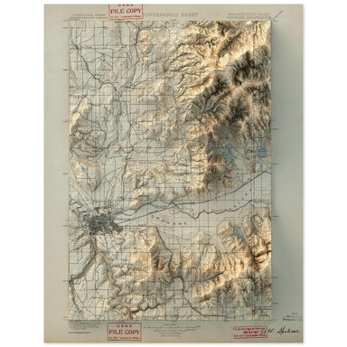 Spokane, Washington Map
