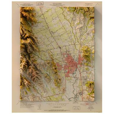 Napa, California Map