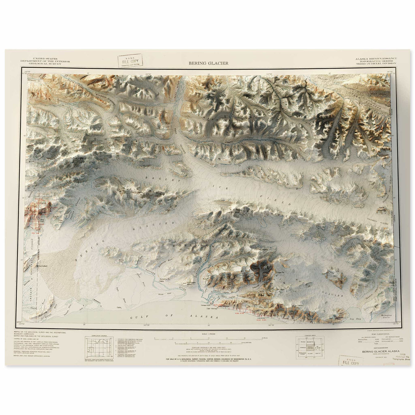 Alaska 1:250,000 scale