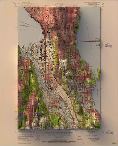 Seattle, Washington Map