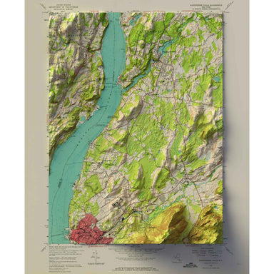 Beacon, New York Map