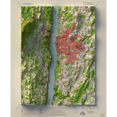 Poughkeepsie, New York Map