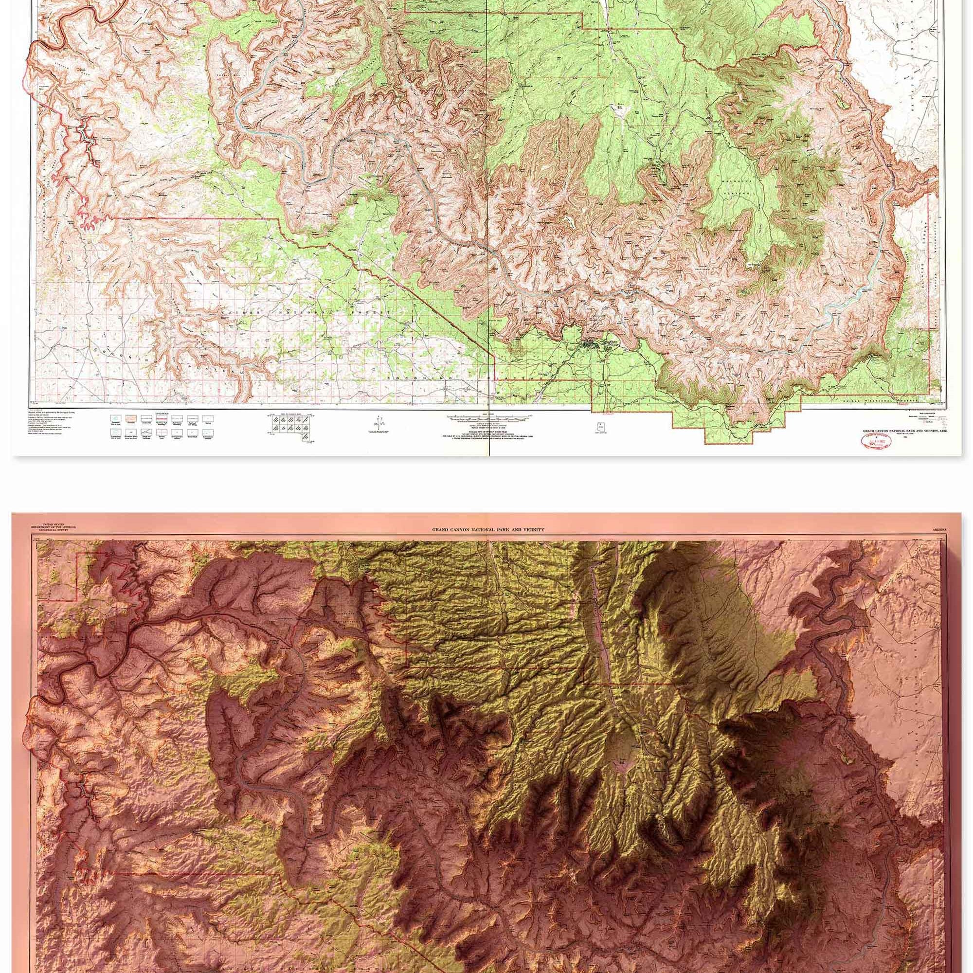 3d Physical Map Of Colorado