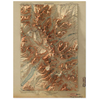Glacier National Park Map