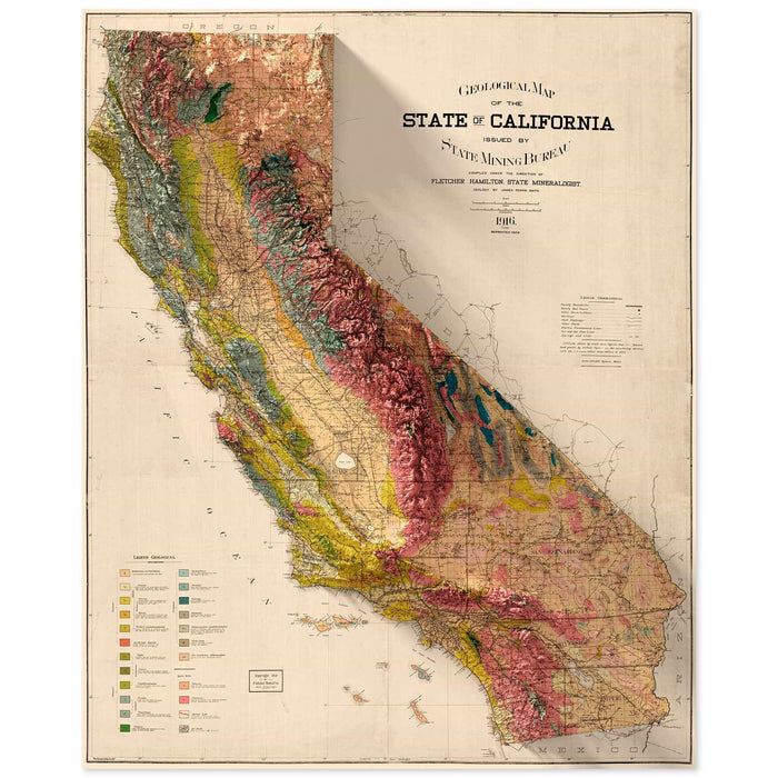 California Geology Map