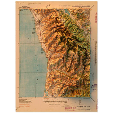 Half Moon Bay, California Map