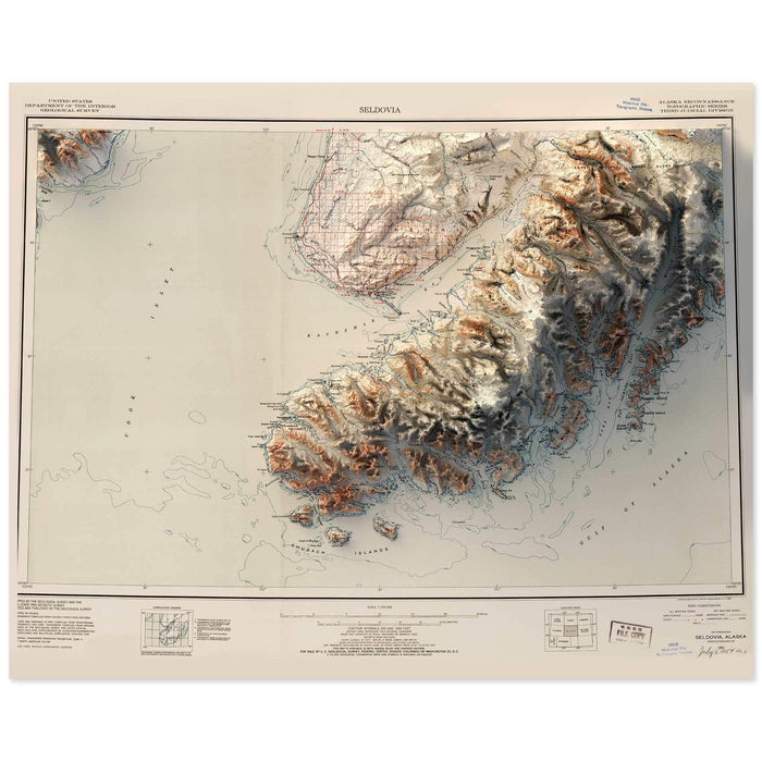 Seldovia, Alaska Map