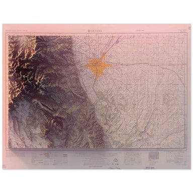 Denver, Colorado Map