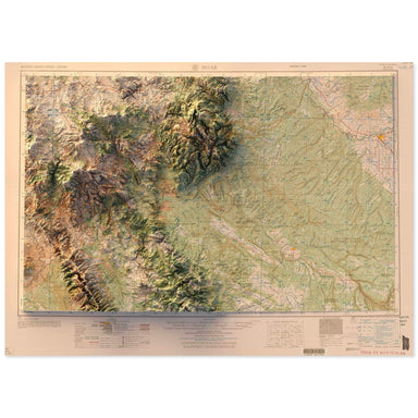 Moab, Utah Map
